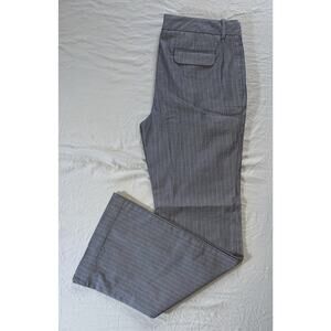 Banana Republic Ryan Fit Stretch Cotton Chino Pants. Striped Herringbone, Size 8